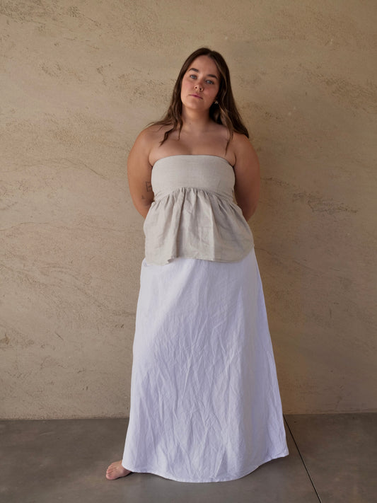 Miriam Skirt in White