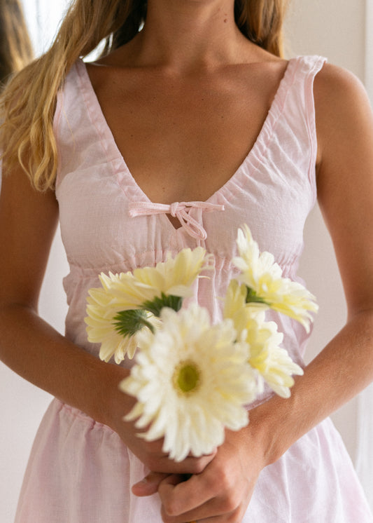 Jazmine top in Blush