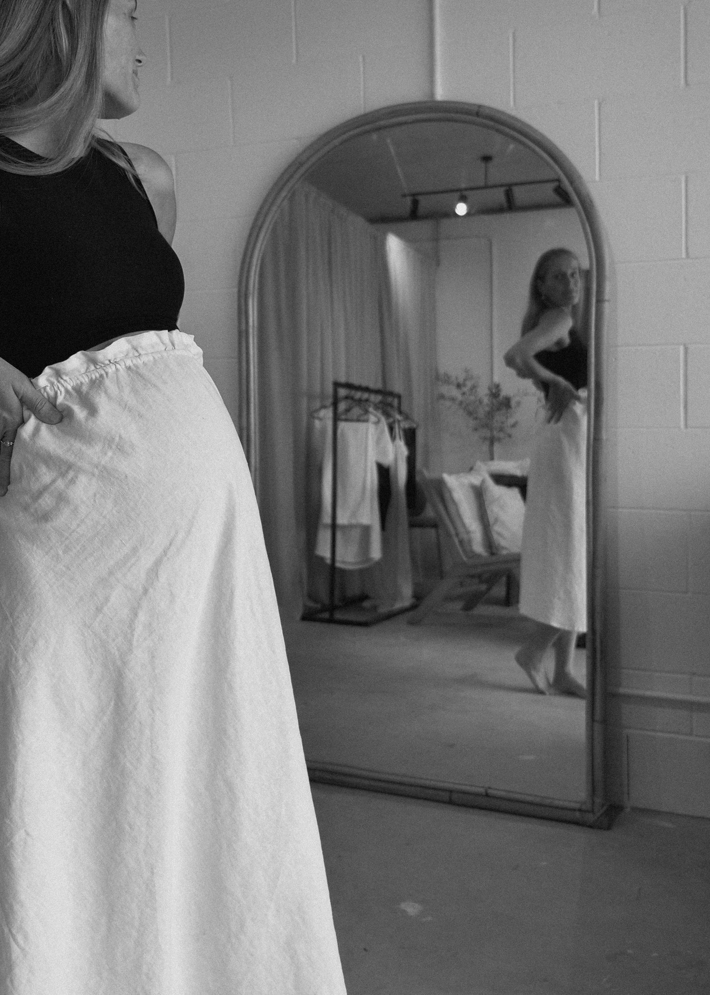 Miriam Skirt in White